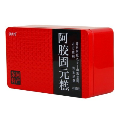 山东阿胶糕女士阿胶固元膏500克一盒即食固元糕阿胶块片批发价格图2