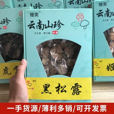 黑松露 猪拱菌块菌 礼盒装菌类干货煲汤食材50g产地 厂家批发代发图2