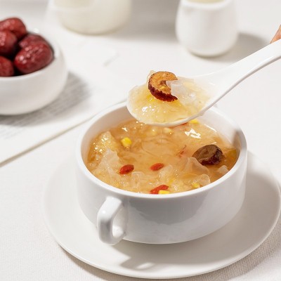 猫千岁冻干菠萝蜜银耳羹15g*6_冲泡即食代理_一件代发团购批发图3