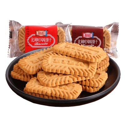利拉比利时风味饼干焦糖饼干1000g西式糕点休闲零食品整箱批发图5