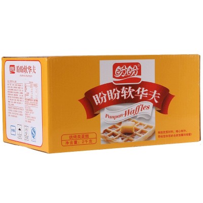 盼盼软华夫饼整箱4斤梅尼耶华夫饼糕点非丹夫华夫饼面包零食批发图4
