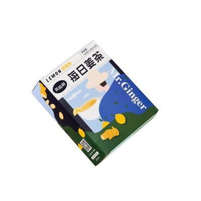 每日姜茶柠檬姜茶现货批发配料干净固体饮料颗粒源头厂家小包装图5