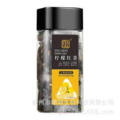 三角包袋泡茶饮典柠檬红茶招商招代理找源头厂家赣州市珊瑚生物科2罐图5