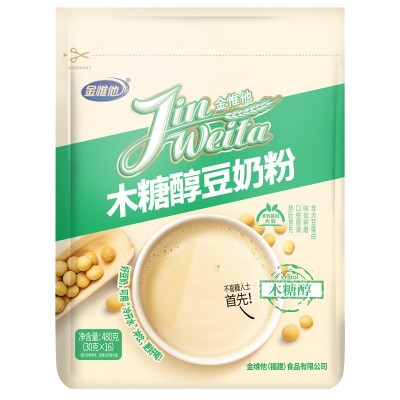 【代发】金惟他480g原味豆奶粉早餐即食冲饮营养小袋装速溶豆浆批图5