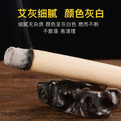 散装艾条批发夏季家用驱蚊室内熏香南阳艾灸条艾草条蚊子香棒代发图3