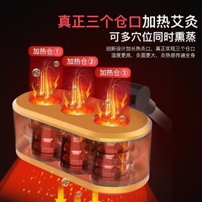 艾灸熏蒸仪器全身家用理疗灯美容院专用加艾绒无烟一体机艾灸灸具图3