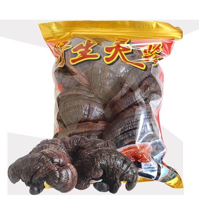 正品带质检报告 长白山紫灵芝片500g半野生赤灵芝吉林产地直发图5