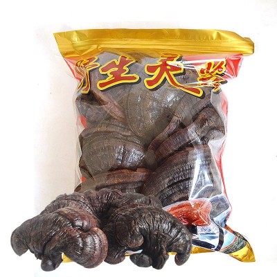 正品带质检报告 长白山紫灵芝片500g半野生赤灵芝吉林产地直发图4