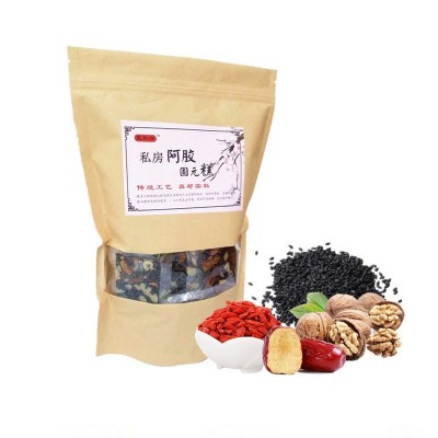 东阿手工私房阿胶糕 即食阿胶固元糕 500克袋装礼盒装图5
