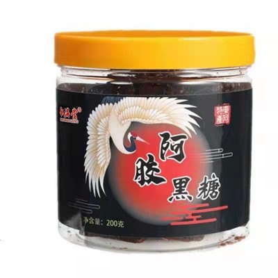 【分销】阿胶黑糖200克 抖音网红货源山东东阿传统滋补品黑糖图4