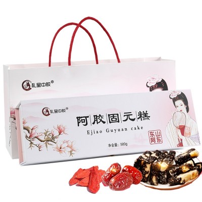 山东阿胶糕东阿500g即食阿胶膏阿胶固元膏送礼盒装新年春节零食图5