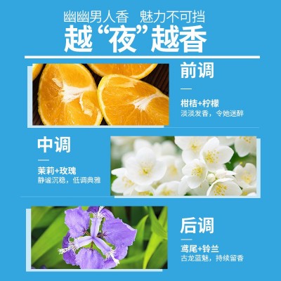 蜕唤美男士沐浴露 古龙香水型劲爽清爽滋润清洁持续留香厂家批发3瓶图4