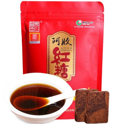 厂家直供贡天府阿胶红糖阿胶黑糖 阿胶红糖冲剂120G独立包装图5
