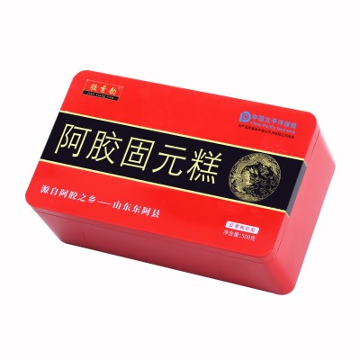 阿胶厂家东阿红枣枸杞阿胶块 即食阿胶固元糕 阿胶糕图3