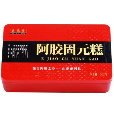 阿胶铁盒500克阿胶固元糕批发300克阿胶糕厂家东阿即食阿胶图4
