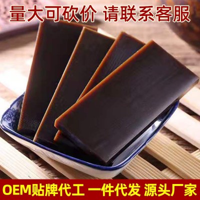 阿胶块正品驴皮正宗阿胶片胶粉丁散块纯熬阿胶糕 阿胶图2