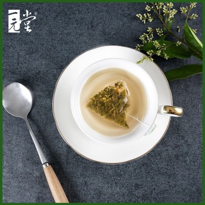 芦荟荷叶茶 三角茶包袋泡茶 手撕包贴牌定制图3