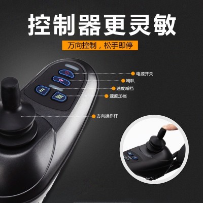 厂家Q3老年人可折叠便捷电动爬楼机全自动智能残疾人爬楼轮椅车图3