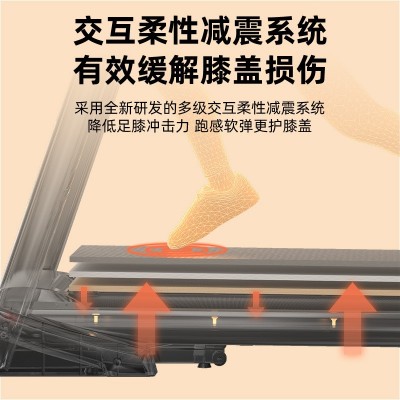 工厂供跨境跑步机家用款大型折叠家庭式电动走步机室内健身房专用图4