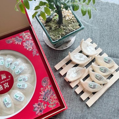 马来西亚溯源码燕窝干燕盏 大盏密盏 礼盒装 批发100克装源头直供图3