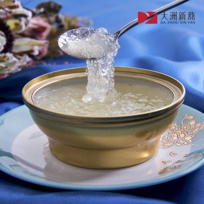 大洲新燕 碗装即食燕窝含量可选 小金碗冰糖即食燕窝碗装燕窝厂家图2