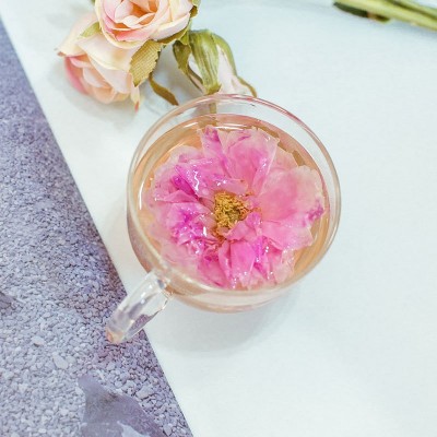 厂家拿货 平阴重瓣红玫瑰花蕊花冠茶 散装批发图2
