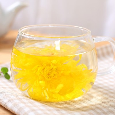 黄山金丝皇菊 一朵一杯大菊花茶散装 厂家批发新花金丝黄菊图3