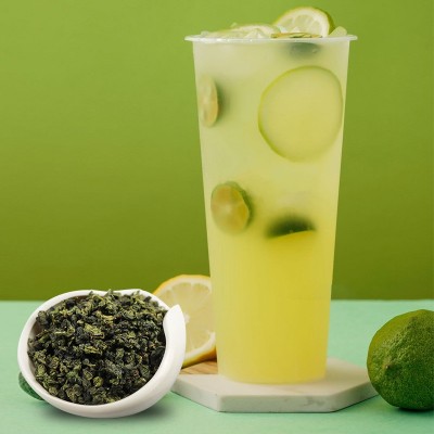山茶花乌龙茶四季春铁观音茶叶奶茶店专用奶茶原料袋装散装500g图2