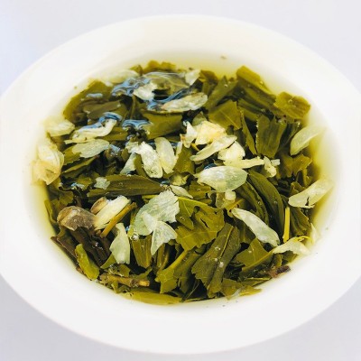 茉莉花茶奶茶店专用绿茶散装原料袋装茶叶称斤散茶新茶500g图2