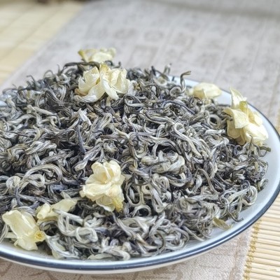 新茶横县茉莉花茶厂家茉莉花浓香型飘雪耐泡明前茶叶散装批发图2