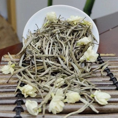 茉莉花茶厂家广西横县新茶茉莉绿茶兰雪浓香型银针散装批发 茶叶图2