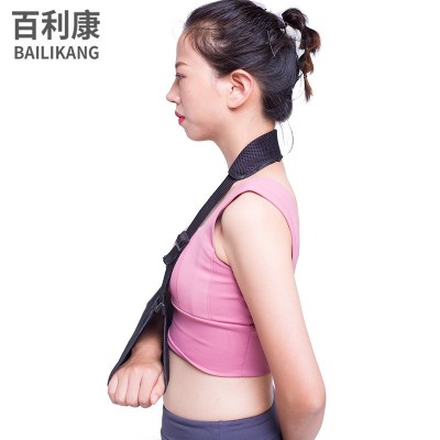 厂家肩颈腕托带胳膊前臂脱臼固定吊带手臂护托肘关节脱臼固定带图5