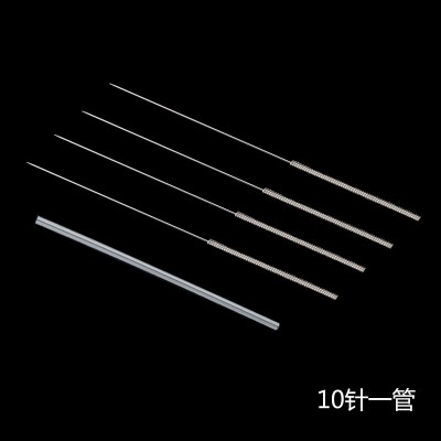 大名华龙一次性针灸针 一次性使用针炙针 套管针 500支 毫针 银针图3