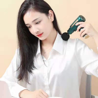迷你筋膜枪进步按摩仪电动全身震动腿部腰部肌肉放松筋膜枪图3