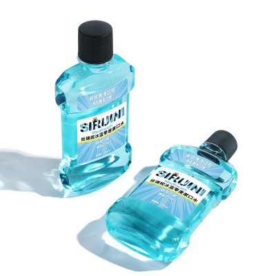 丝瑞妮薄荷漱口水250ml 口气清新清洁牙齿护理牙龈口腔涑口水批发图5