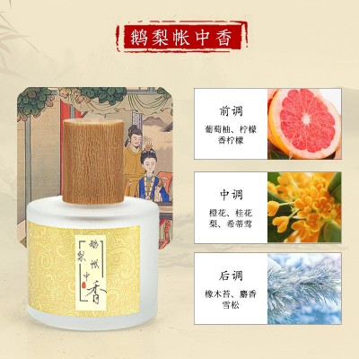 古风国风香水鹅梨帐中香女士持久留香学生清新淡香电商供货可代发图2