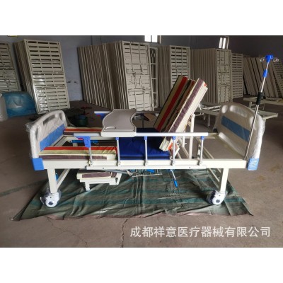 瘫痪病人护理床家用多功能医疗床手动翻身老人带便孔医院病床图3