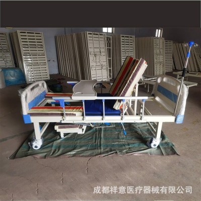 瘫痪病人护理床家用多功能医疗床手动翻身老人带便孔医院病床图2