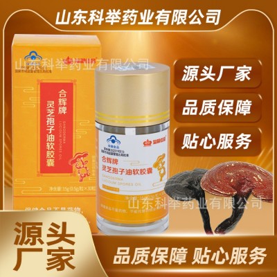 厂家现货灵芝孢子油直供灵芝孢子油软胶囊源头货发网红爆款图2