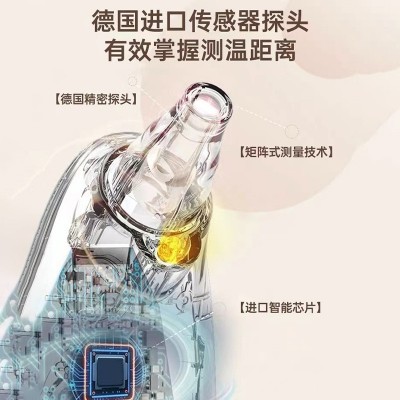 工厂现货新款私模耳温枪额温枪成人婴儿体温枪红外电子体温计跨境图4