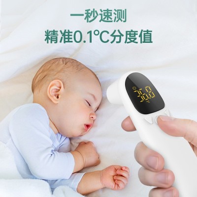 厂家现货医用体温枪红外电子额温枪非接触式便携成人婴儿体温计图2