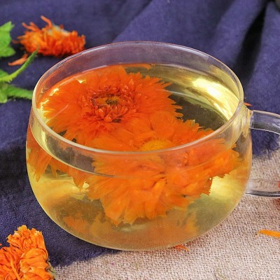 【金盏菊花茶】2023年新货金盏菊花茶 新鲜金盏菊花花干散装批发图2
