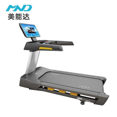 智能硅胶减震跑步机商用机按键跑步机液晶屏跑步机健身器材图2