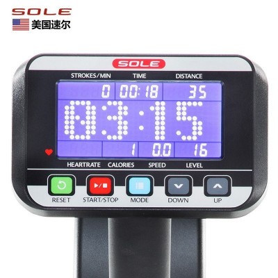 美国sole速尔SR800 磁控风阻划船机家用可折叠有氧运动划船训练器图4