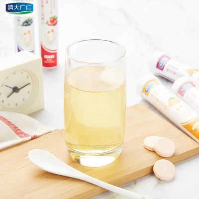 【现货】批发多种水果口味 vc 维生素C泡腾片 20片/瓶vc固体饮料图3