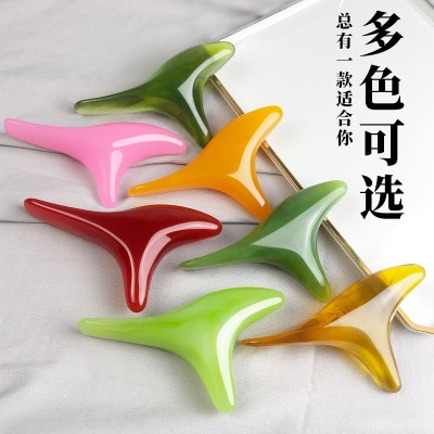 按脚底棒板工具三角雀拨筋棒大小腿足部足疗点穴位锤按摩刮 痧工具图4