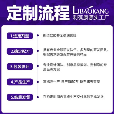 黄精牡蛎肽压片糖果OEM代加工灵芝人参玛咖男片剂贴牌定制源头厂图3