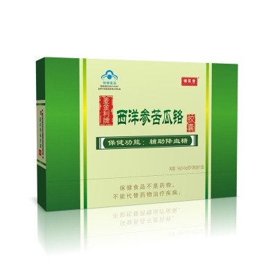 麦金利牌西洋参苦瓜铬胶囊辅助降血糖中老年血糖高蓝帽保健食品图4
