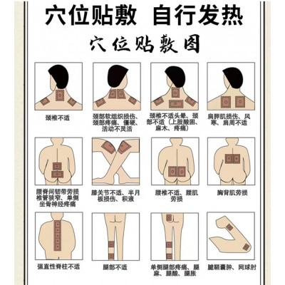 远红外理疗贴骨关节贴肩周颈椎风湿性关节骨质增生疼痛贴敷膏药贴图4