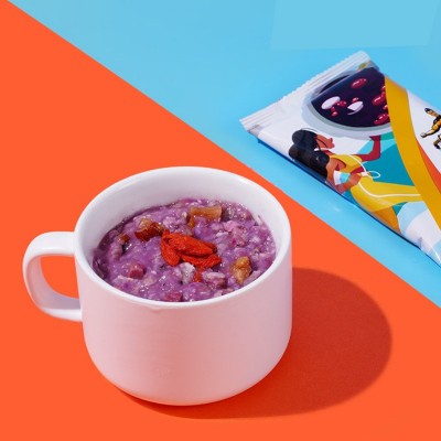紫薯魔芋代餐粥粗粮饱腹即食早晚餐奶昔固体饮料贴牌oem代加工图3